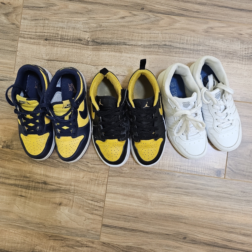 Nike, Nike Jordan And K-Swiss Sneakers Bundle 3 Pairs - Picture 17 of 17